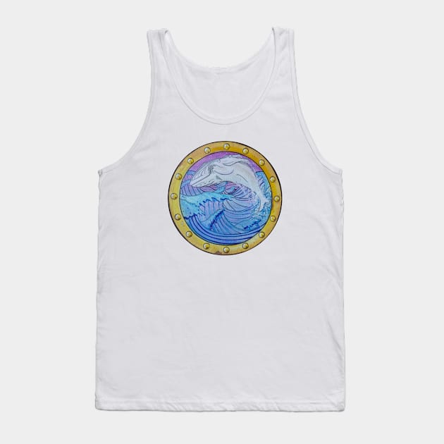 Whale Tale Tank Top by wrg_gallery